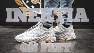 ???YEEZY BOOST 700 INERTIA ON FEET