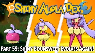 [LIVE!] Shiny Bounsweet after a BRUTAL 1686 SOS Chain + Evolution to Shiny Tsareena!