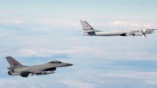 World War 3 : NATO intercepts 4 groups of Russian Nuclear Bombers over Europe (Oct 31, 2014)