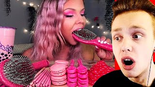 Это САМЫЙ БЕЗУМНЫЙ АСМР МУКБАНГ на ПЛАНЕТЕ! / РЕАКЦИЯ на АСМР ПОЕДАНИЯ