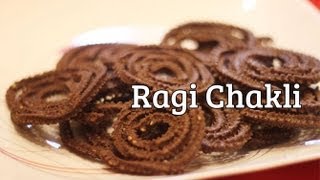 Raagi chakkali / Finger millet chakkli / Muruku / Raagi Muruku