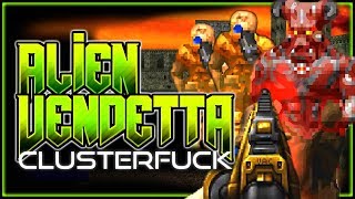 Demon Lord Arcradimus! | Alien Vendetta Map 10-11 | Complex Doom/LCA/Clusterfuck