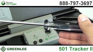 Greenlee 501 Tracker II Cable Locator