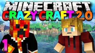Minecraft Crazy Craft 2.0 "WE ARE BACK!" Modded Survival #1 w/Lachlan & Preston
