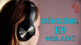 MIXCDER E9 //Bluetooth наушники с АКТИВНЫМ шуподавлением ANC