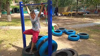 Новые увлекательные развлечения во дворах Южноукраинска Спасибо от Синичек ????????????