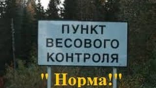 ДПС + Весовой контроль: "НОРМА! Наше дело - маленькое!"