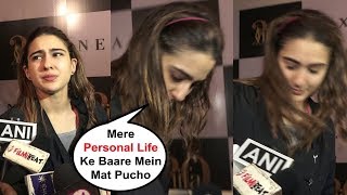Sara Ali Khan Walked Off From Interview When Asked About Boyfriend Kartik Aryaan