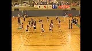 ［決勝］第65回 全日本9人制バレーボール実業団女子選手権大会