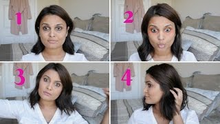 How to correct dark circles indian skin| Flawless foundation tutorial and everyday makeup look