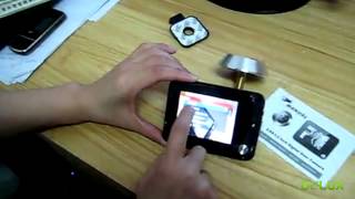 Instruction of digital door viewer