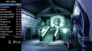 Harry potter PS1 100% speedrun 2:10:31