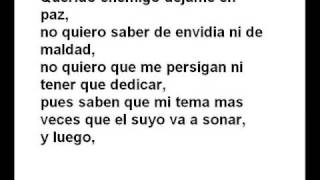 Morodo Querido Enemigo Con LETRA