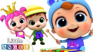 ? LIVE Nursery Rhymes on Little Angel: Wheels on the Bus, Itsy Bitsy Spider and More Kids Songs
