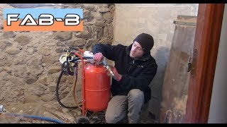 Test sableuse mobile à pression 40 litres