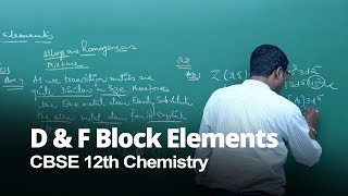 General properties, D & F Block Elements, CBSE 12th Chemistry in English | Misostudy