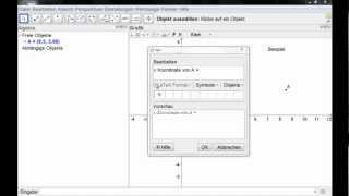 Textfelder in GeoGebra