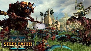 A CLASH OF TITANS! - Kholek vs. Kroq-Gar SFO - Total War Warhammer 2 Gameplay