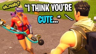 I played Fortnite at 3AM and met the coolest girl online...