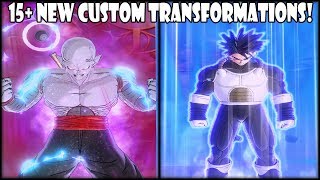 Xenoverse 2 15+ New Custom Cac Transformations & Awoken Skills Showcase! Xenoverse 2 Mods