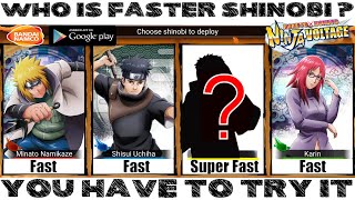 Who's Faster Shinobi to Beat Ohnoki Assault Mission? [NxB NV]