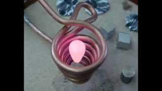 Fundiendo Aluminio por Inducción