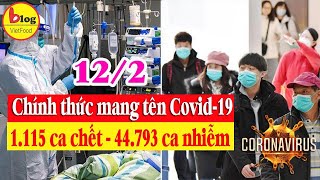 VIRUS CORONA 12/2: Thêm 136 ca tử vong tại Trung Quốc