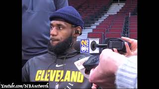 LeBron James on Derrick Rose's Return (and facing Bulls Tonight)