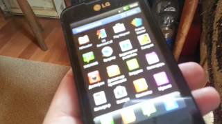 телефон LG оптимус на андройд от Уткина\phone LG Optimus on Android ot Utkina