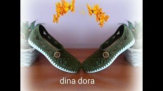 espadrile crosetate