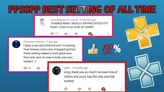 PPSSPP BEST SETTINGS 2020 for ANDROID AND IOS Mobile Phone v1. 9. 4