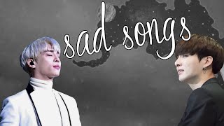 Грустные k-pop песни | Sad K-pop songs