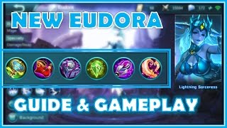 Mobile Legends : EUDORA BEST BUILD - High Elo Guide & Gameplay #9