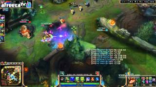[티모1위 항심이] 호희 VS 항산항심 , 티모 1위 VS 케일 1위 , KOR NO1. TEEMO VS KAYLE