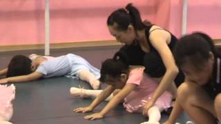 Arella in Ballet Class in china (part 1)