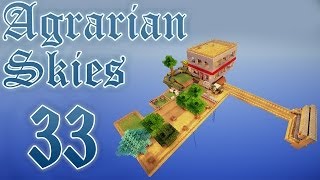 Minecraft FTB: Agrarian Skies #33 - Наташа пришла - Грядут Перемены