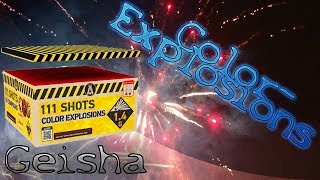 Vuurwerkmania Geisha - Color Explosions ? | Firework Discovery