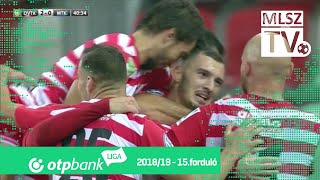 DVTK - MTK Budapest | 3-2 (2-0) | OTP Bank Liga | 15. forduló | 2018/2019