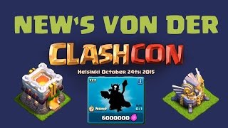 Clash of Clans Update: Rathaus 11, neue Verteidigung und Held frisch von der Clashcon!  [Deutsch]