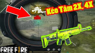 Đã tìm ra Cách Tập Luyện Kéo Tâm Ống Ngắm 2X, 4X Cực Dễ Headshot | Garena Free Fire
