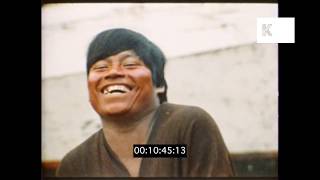 Peruvian Tribe gets Polaroid Picture Taken, 1980s, from 16mm