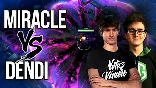 9k Miracle- vs. 8k Dendi INVOKER Magic Dota 2