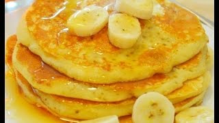 3 INGREDIENT BANANA PANCAKE RECIPE / HOW TO MAKE BANANA PANCAKE RECIPE