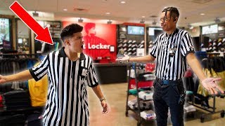 QUITTING MY FAKE JOB AT FOOT LOCKER!! (YELLING AT THE MANAGER)