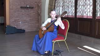 Heinrich Albert - Sonata №1 (1st part) \ Генрих Альберт - Соната №1 (1 часть), исп. Ольга Здановская