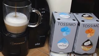 Carte Noire Crème Brûlée - Tassimo T-Disc brewed in my Braun coffee machine - Café Gourmet range