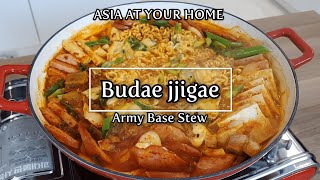 Budae jjigae (army base stew) 부대찌개