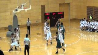 ２０１１　関東大学バスケットボールリーグ　青山学院大学×専修大学