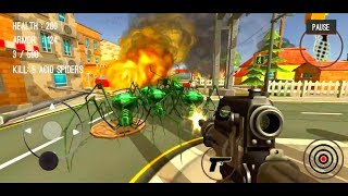 Spider Hunter Amazing City 3D #13 (ACID SPIDERS) - Android/iOS Gameplay
