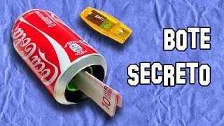 Cómo Hacer un Escondite Secreto Con Una Lata de Refresco - Experimentos Caseros - LlegaExperimentos